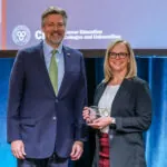 Dr. Jason Altmire, President of CECU with Jen Morin, MTTI Director of Education