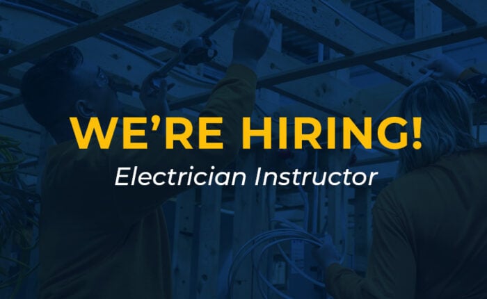 Hiring Electrician Instructor