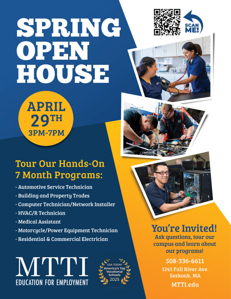 MTTI Spring 2026 Open House - April 29th