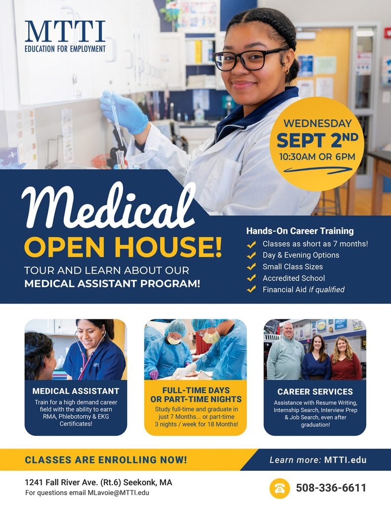 medical assistant open house september 2nd